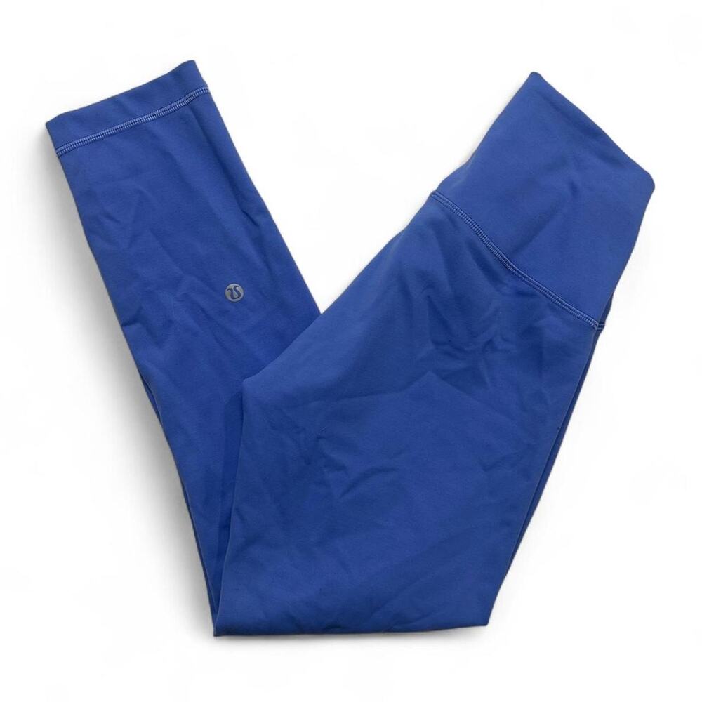 Lululemon blue high rise full length
